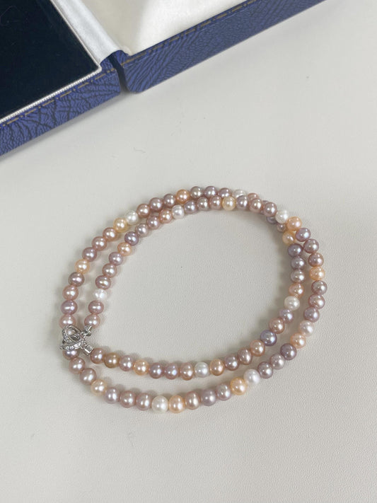 Multicolor Freshwater Pearl Necklace