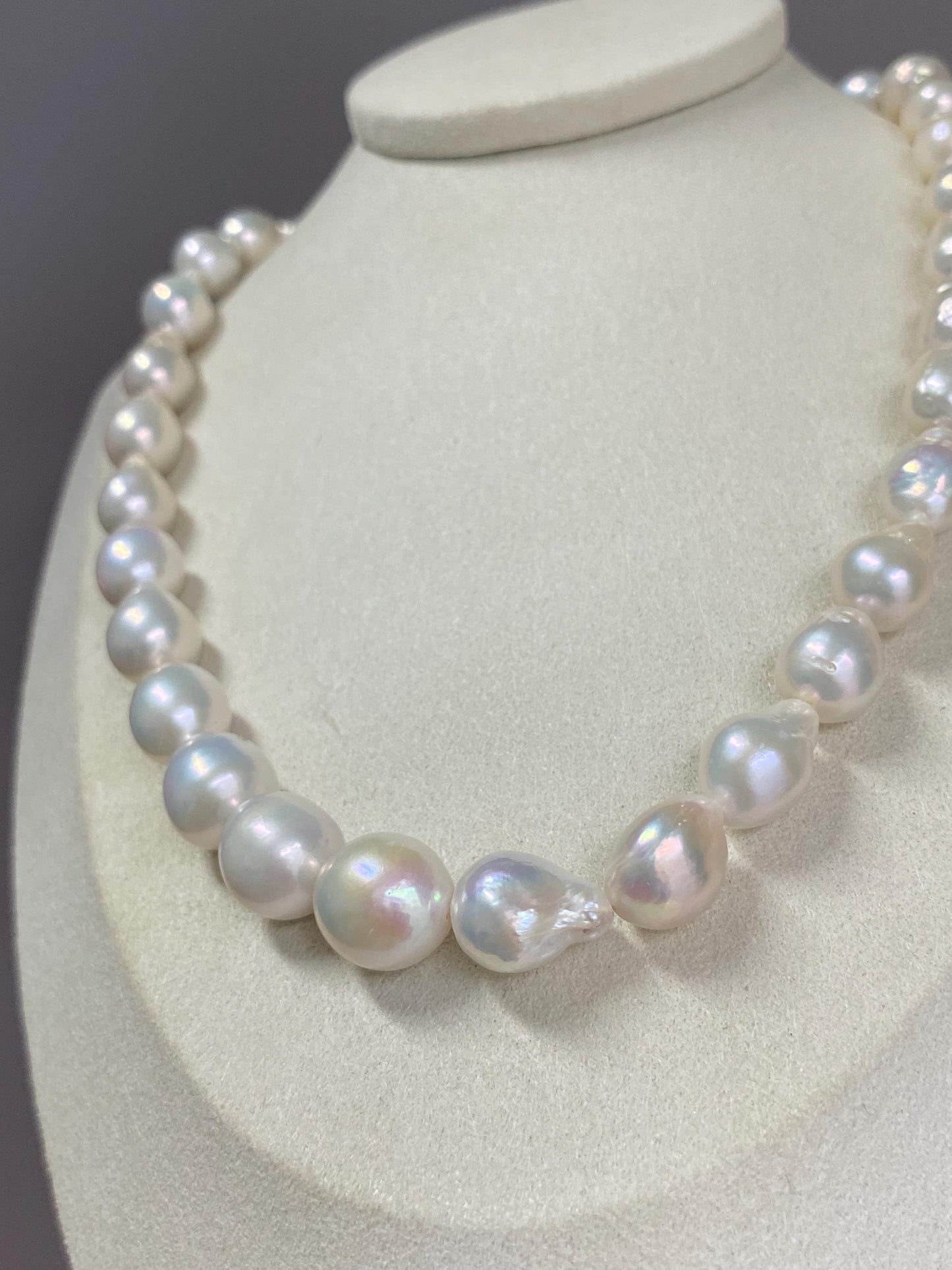 Baroque Pearl Strand Necklace
