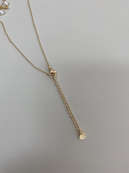 Pearl Fringe Choker Necklace