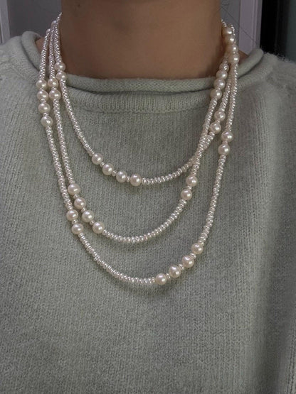 Convertible Pearl Wrap Necklace 160cm