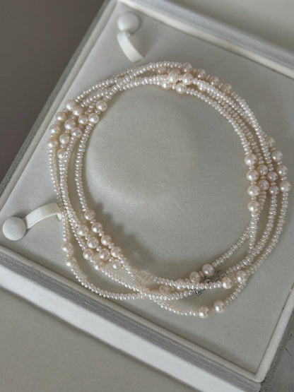Convertible Pearl Wrap Necklace 160cm