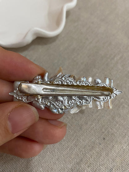Baroque Pearl Hair Clip & Brooch