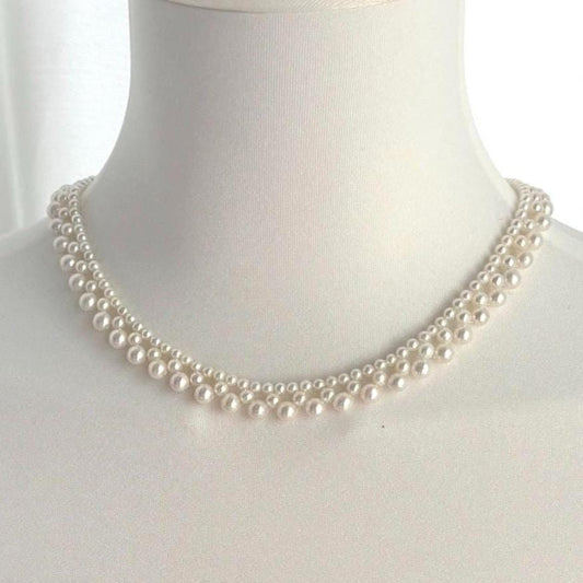 Classic Curve Freshwater Pearl Necklace