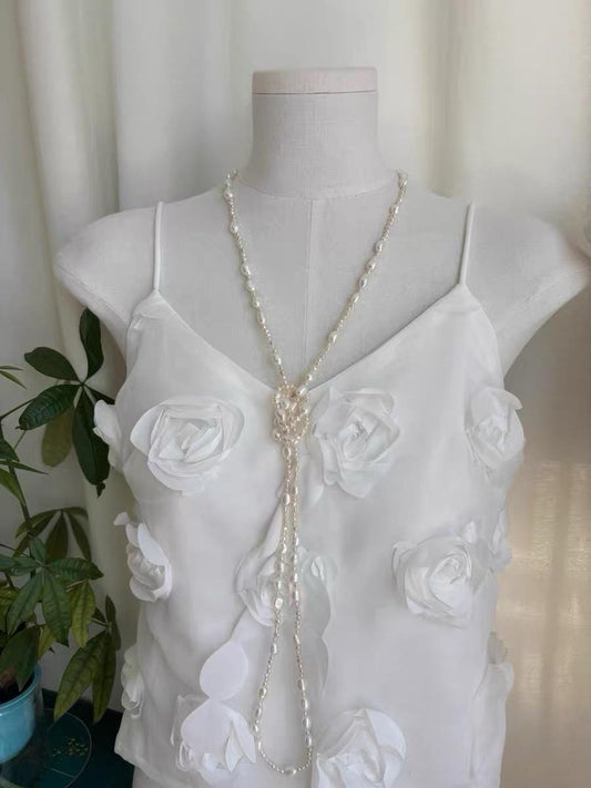 Baroque Pearl Multi-Strand Choker