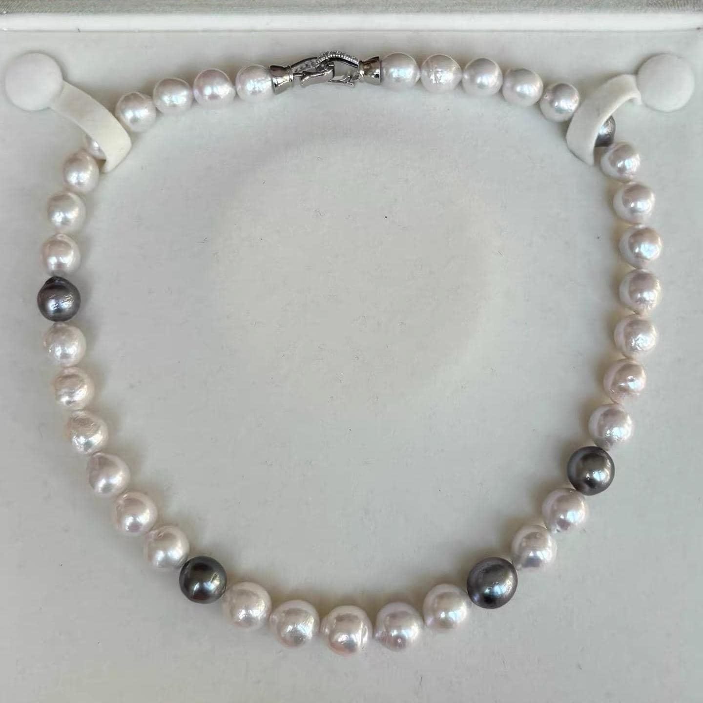 Baroque Tahitian & Freshwater Pearl Statement Necklace