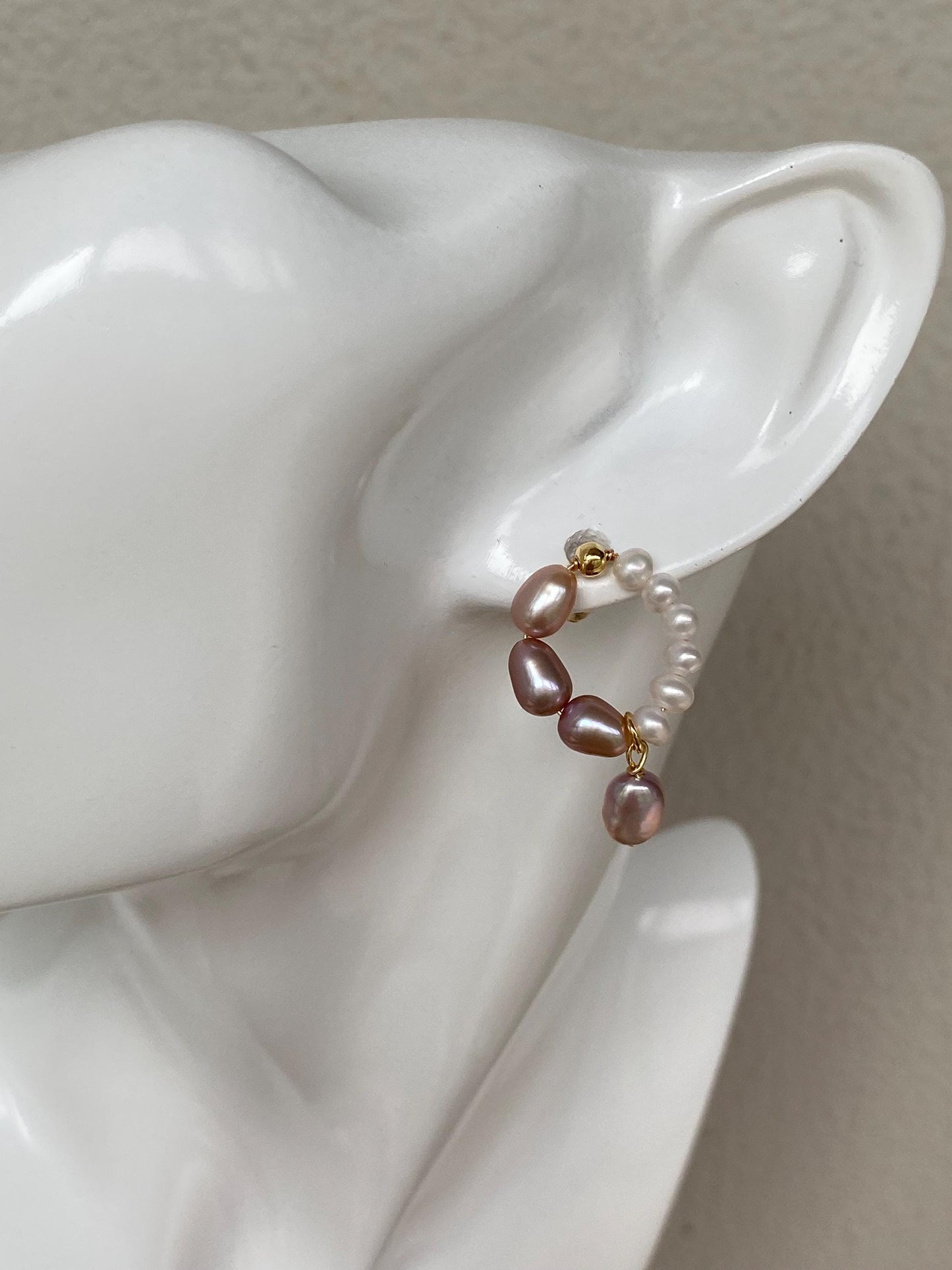 Baroque Pearl Drop Earrings