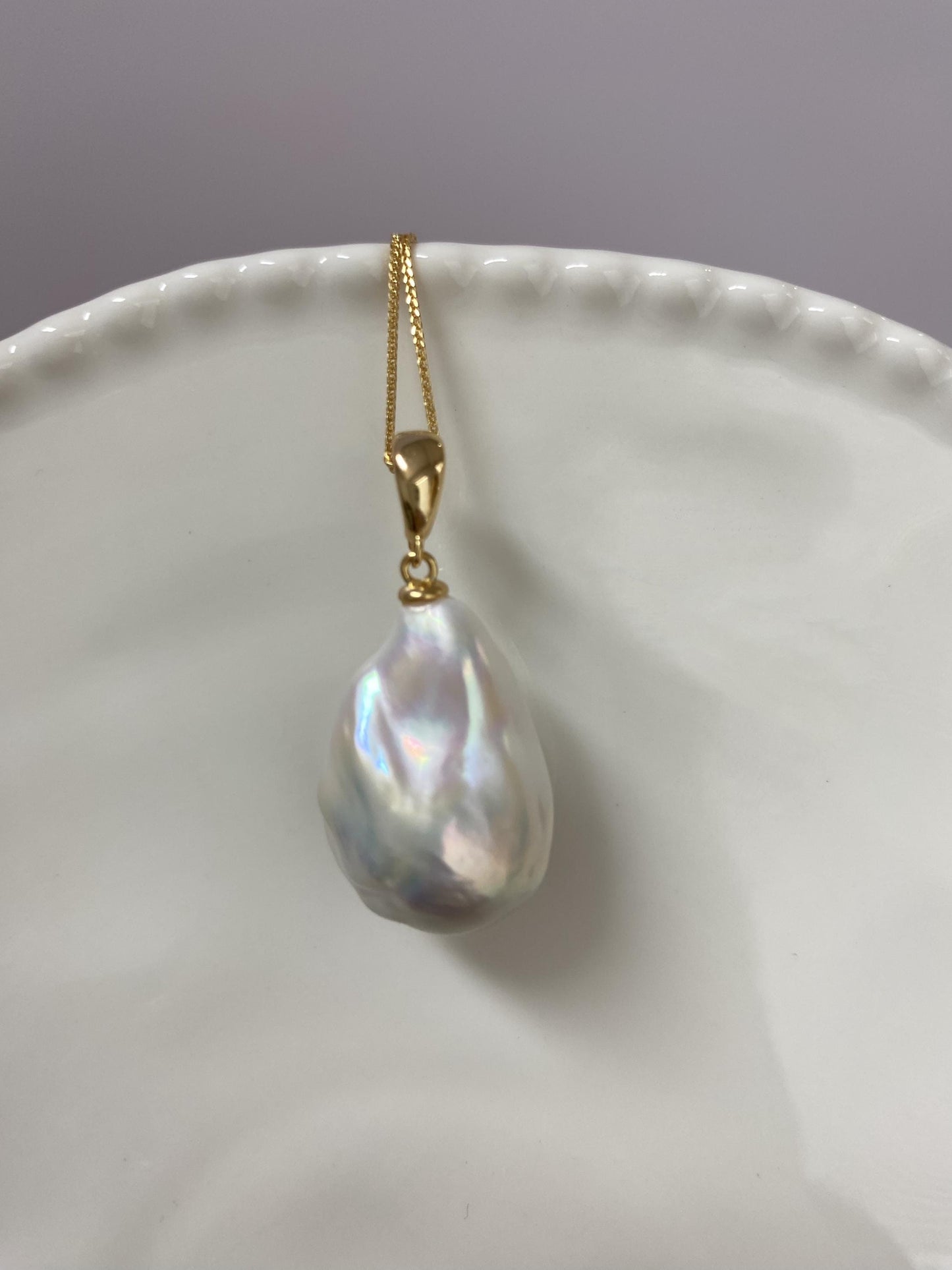 Baroque Pearl Interchangeable Pendant