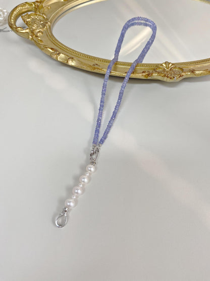 Pearl Necklace Extender Chain in Sterling Silver