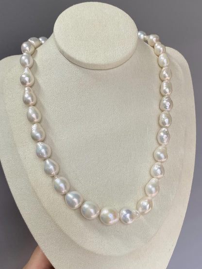 Baroque Pearl Strand Necklace