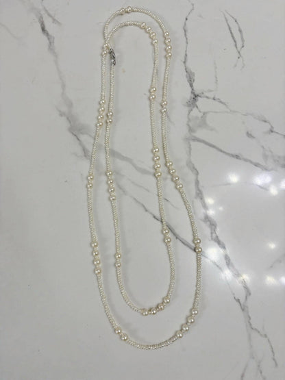 Convertible Pearl Wrap Necklace 160cm