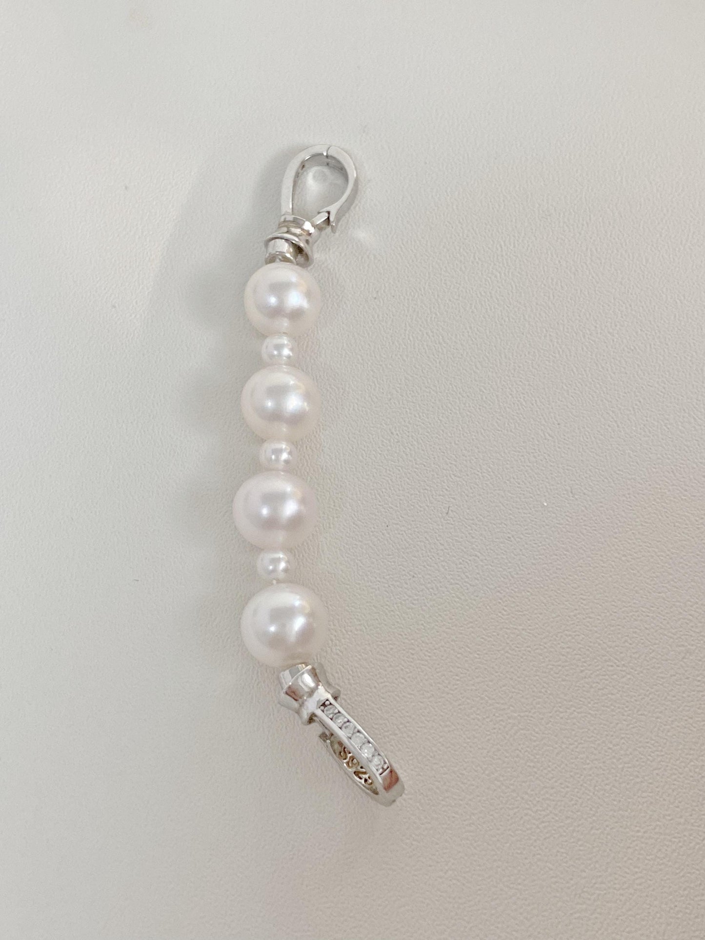 Pearl Necklace Extender Chain in Sterling Silver