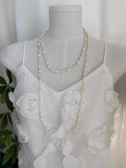 Baroque Pearl Multi-Strand Choker