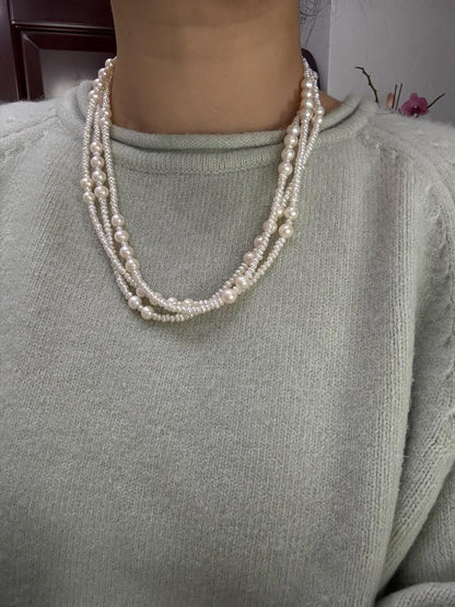 Convertible Pearl Wrap Necklace 160cm