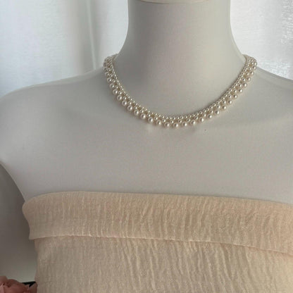 Classic Curve Freshwater Pearl Necklace