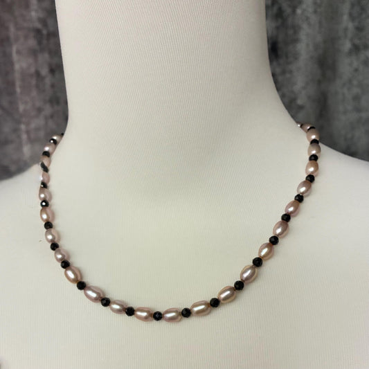Lavender Pearl Spinel Necklace