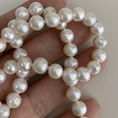 Freshwater Pearl Choker Silver Clasp