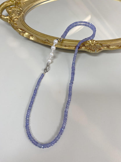 Pearl Necklace Extender Chain in Sterling Silver