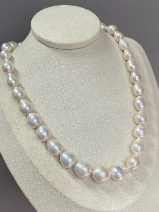 Baroque Pearl Strand Necklace